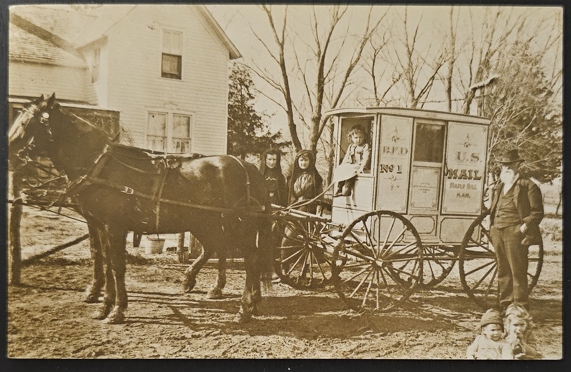 (image for) postcard USA - KS - Kansas #0002